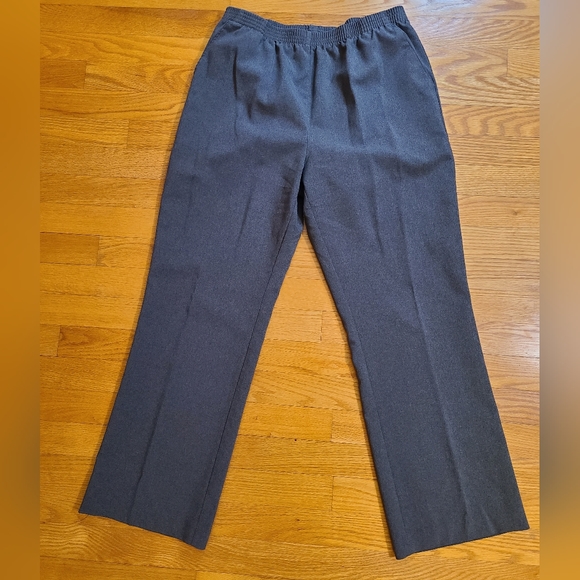 Tradition Pants - 🌟Vintage Charcoal Grey Trousers Size 10 Petite